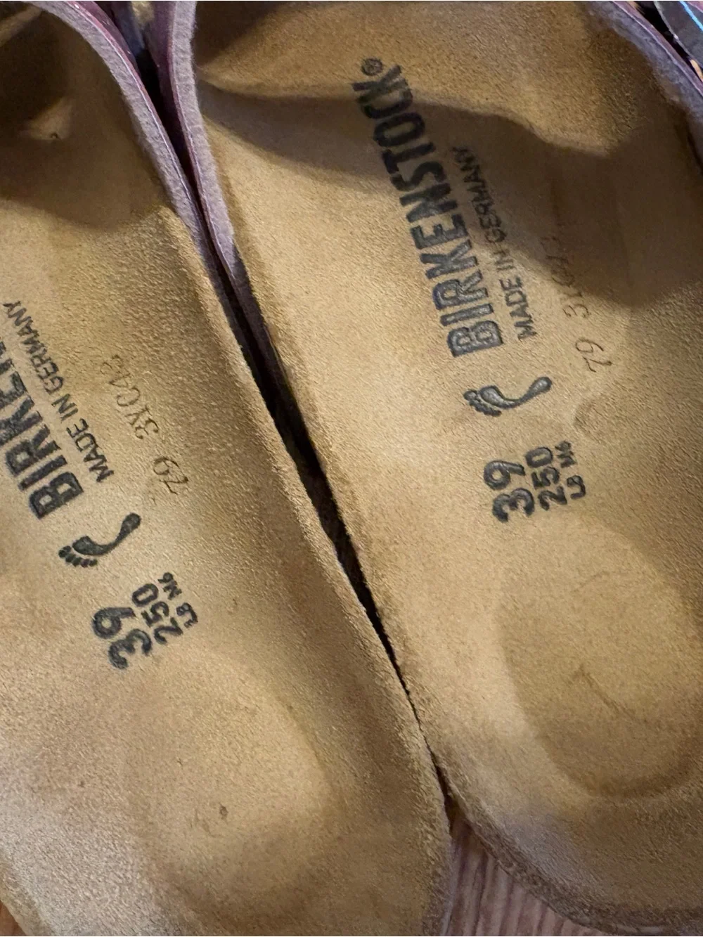 Birkenstock size 39